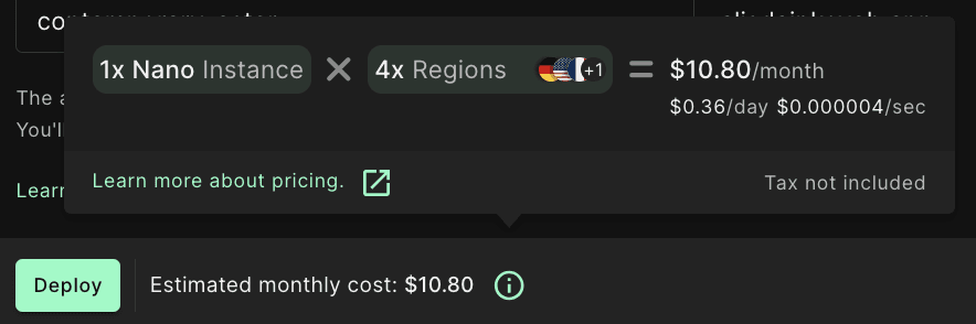 Postgres Public Preview, Service estimated cost, new 1-Click apps, Postgres support in the CLI, and more